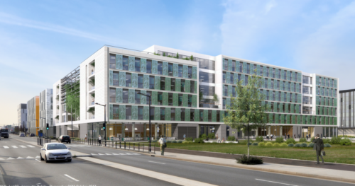 Groupe ADP and Covivio have launched Belaïa, the second office building in the Cœur d'Orly business district