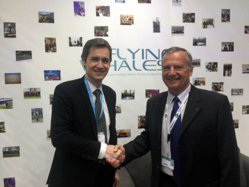 Le Groupe ADP et la société FLYING WHALES signent un accord dans le cadre d'un projet de déploiement de bases de dirigeables