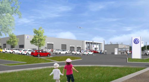 Le Groupe ADP et le Groupe Jallu-Berthier vont implanter un complexe automobile Volkswagen sur l’aéroport Paris-Charles de Gaulle