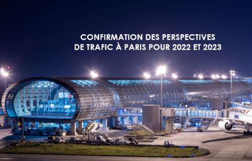 Confirmation des perspectives de trafic à Paris pour 2022 et 2023