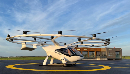 Inauguration du premier vertiport intégré à Pontoise, épicentre des nouvelles mobilités aériennes durables en Europe