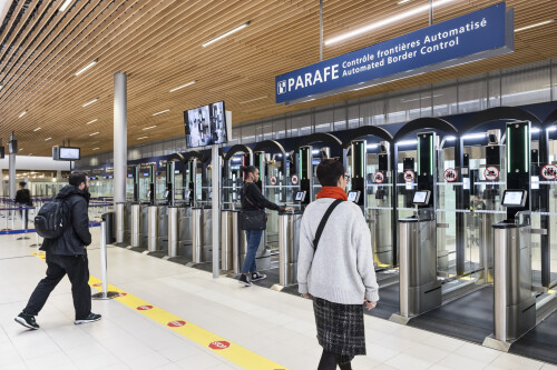 February 2023 barometer of waiting times at Paris Airports' border controls