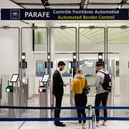 Baromètre du mois d'octobre 2024 sur les temps d'attente aux contrôles frontières des aéroports parisiens